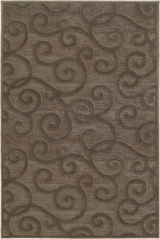 Oriental Weavers Elisa 119N2 Brown/ Grey Area Rug main image