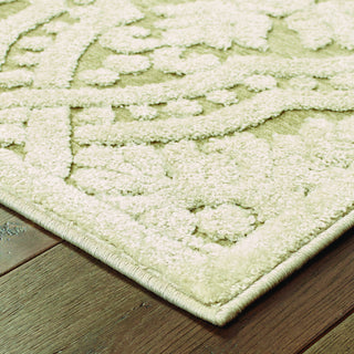 Oriental Weavers Elisa 501W3 Sand/ Beige Area Rug Corner