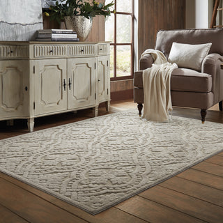 Oriental Weavers Elisa 501W3 Sand/ Beige Area Rug Roomshot Feature