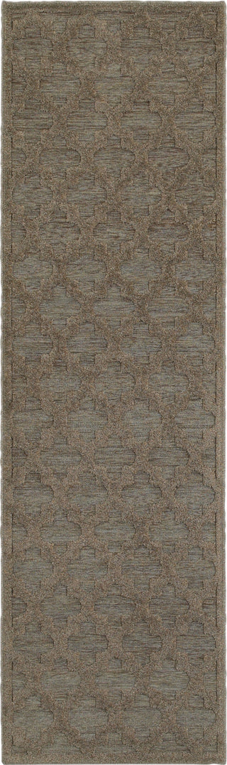 Oriental Weavers Elisa 8021N Brown/ Grey Area Rug Runner