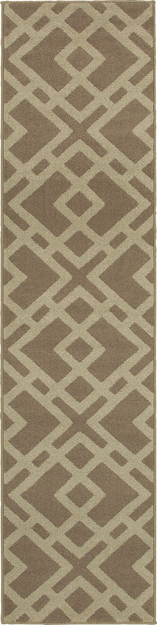 Oriental Weavers Ella 3685G Stone/Beige Area Rug Runner