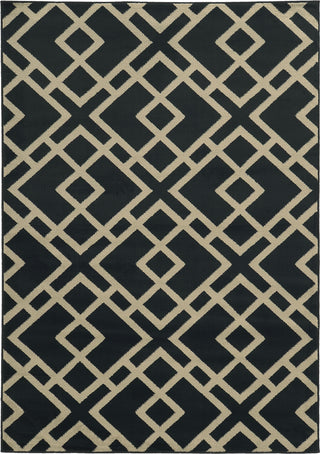 Oriental Weavers Ella 3685H Navy/Beige Area Rug main image