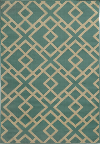 Oriental Weavers Ella 3685M Blue/Beige Area Rug main image