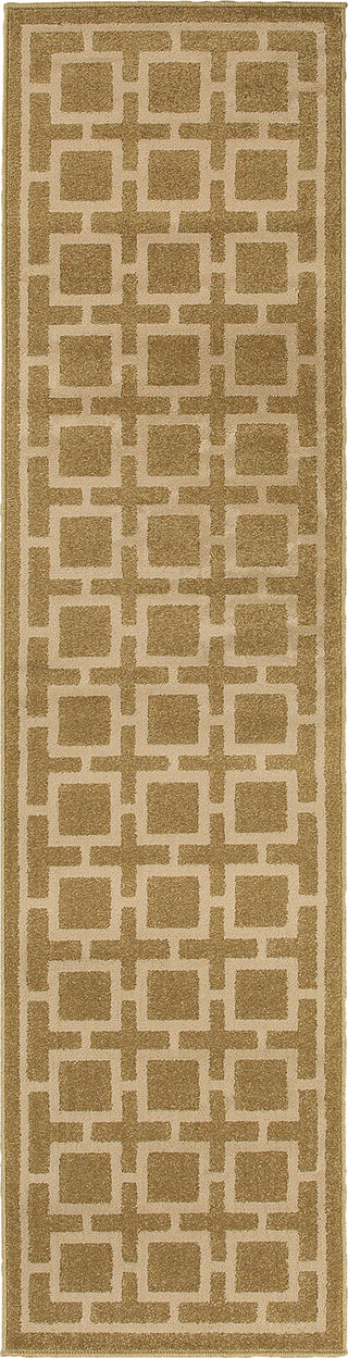 Oriental Weavers Ella 3885B Gold/Beige Area Rug Runner