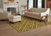 Oriental Weavers Ella 5185D Green/Beige Area Rug RoomScene Feature