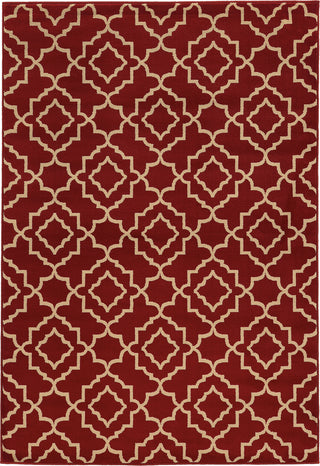 Oriental Weavers Ella 5185E Red/Beige Area Rug main image