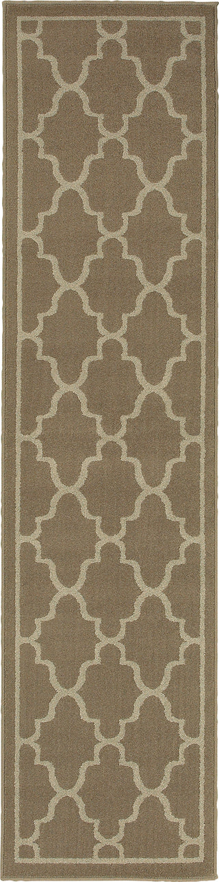 Oriental Weavers Ella 5186C Stone/Beige Area Rug Runner