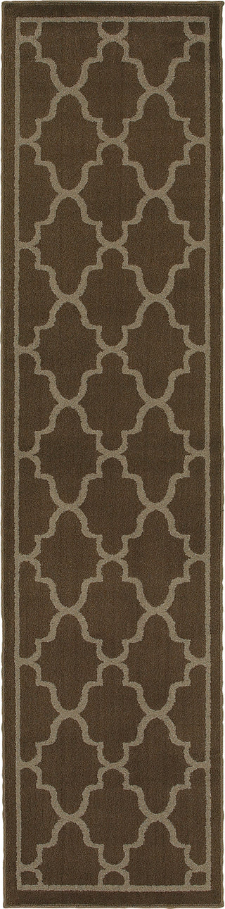 Oriental Weavers Ella 5186S Brown/Beige Area Rug Runner