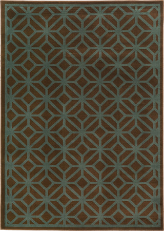 Oriental Weavers Ella 5188D Brown/Blue Area Rug main image