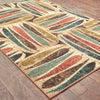 Oriental Weavers Emerson 2031A Ivory/Brown Area Rug On Wood