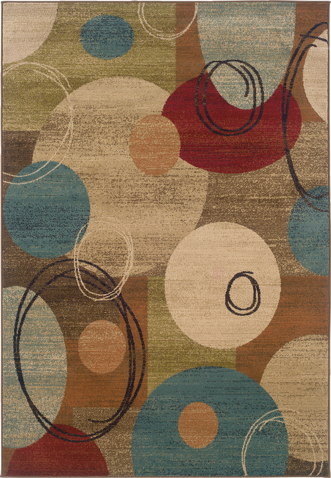 Oriental Weavers Emerson 2279A Gold/Brown Area Rug main image