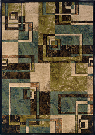 Oriental Weavers Emerson 2817A Beige/Blue Area Rug main image featured