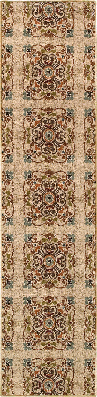 Oriental Weavers Emerson 2818B Gold/Beige Area Rug Runner