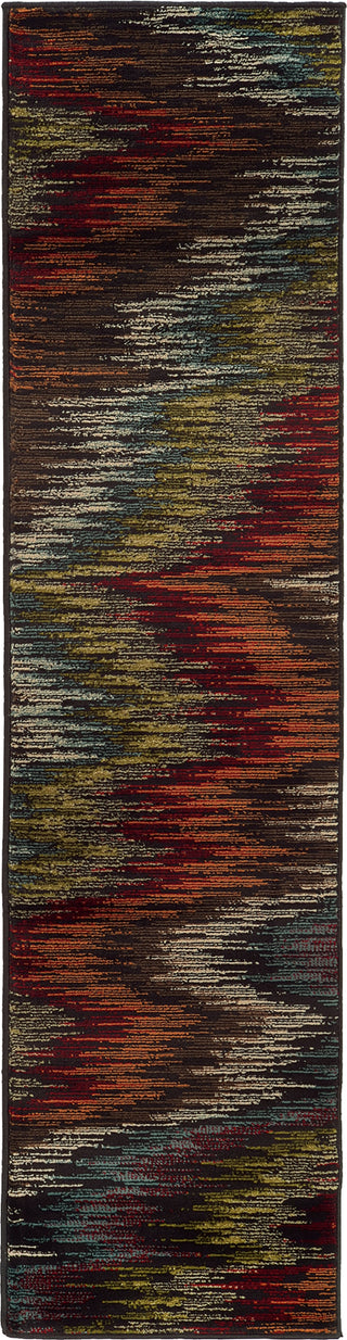 Oriental Weavers Emerson 4776A Multi/Black Area Rug Runner