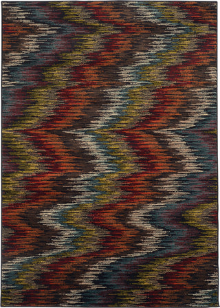 Oriental Weavers Emerson 4776A Multi/Black Area Rug main image featured