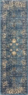 Oriental Weavers Empire 114L4 Blue/ Ivory Area Rug 2'3'' X 7'6'' Runner