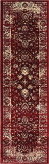 Oriental Weavers Empire 114R4 Red/ Ivory Area Rug Runner
