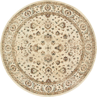 Oriental Weavers Empire 114W4 Ivory/ Gold Area Rug 7'10'' Round