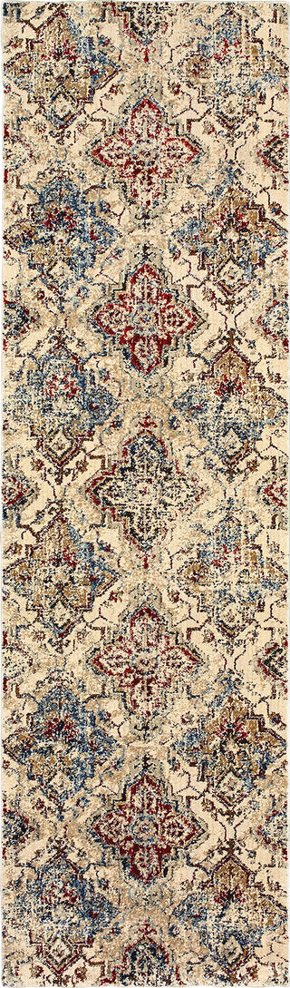 Oriental Weavers Empire 030J4 Ivory/ Gold Area Rug 2'3'' X 7'6'' Runner