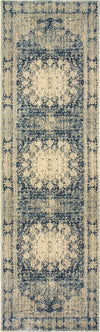 Oriental Weavers Empire 4445S Ivory/ Blue Area Rug Runner