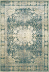 Oriental Weavers Empire 4445S Ivory/ Blue Area Rug main image featured