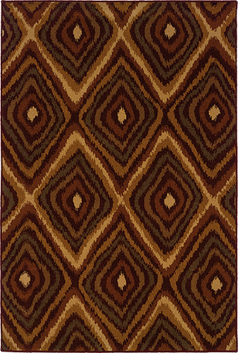 Oriental Weavers Ensley 2061D Red/ Gold Area Rug main image