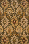 Oriental Weavers Ensley 8020F Green/ Gold Area Rug main image