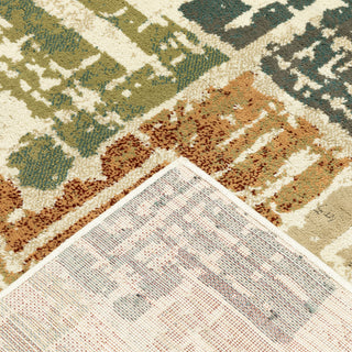 Oriental Weavers Evandale 9836A Beige/Multi Area Rug Backing Image