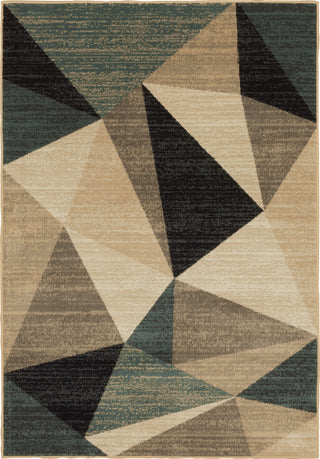 Oriental Weavers Evandale 9841B Grey/Blue Area Rug main image