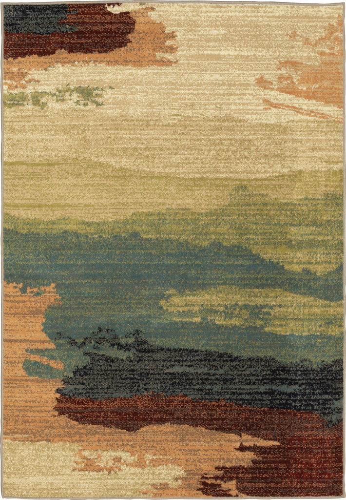 Oriental Weavers Evandale 9849A Beige/Multi Area Rug main image