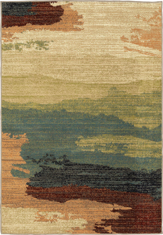 Oriental Weavers Evandale 9849A Beige/Multi Area Rug main image