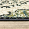 Oriental Weavers Evandale 9850B Ivory/Navy Area Rug Pile Image
