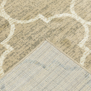 Oriental Weavers Evandale 9853A Beige/Ivory Area Rug Backing Image