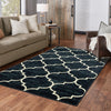 Oriental Weavers Evandale 9853B Navy/Ivory Area Rug Lifestyle Image Featured
