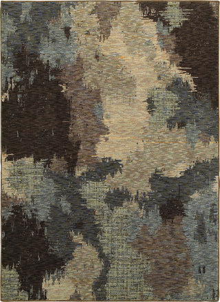 Oriental Weavers Evolution 8011B Blue/ Brown Area Rug main image featured