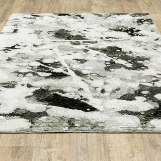 Oriental Weavers Evolution 8035B Charcoal/ White Area Rug Alternate Image