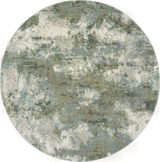 Oriental Weavers Evolution 8039E Blue/ Green Area Rug Round