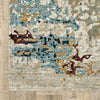 Oriental Weavers Evolution 8043K Beige/ Blue Area Rug Corner Image