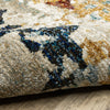 Oriental Weavers Evolution 8043K Beige/ Blue Area Rug Close-up Image