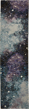 Oriental Weavers Evolution 0958A Midnight/ Purple Area Rug Runner Image