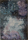 Oriental Weavers Evolution 0958A Midnight/ Purple Area Rug Main Image