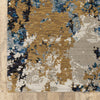 Oriental Weavers Evolution 0980A Blue/ Gold Area Rug Corner Image