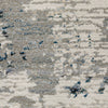 Oriental Weavers Evolution 0984D Grey/ Blue Area Rug Close-up Image