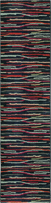 Pantone Universe Expressions 3540H Midnight/Multi Area Rug Runner