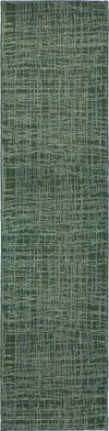 Pantone Universe Expressions 5998G Green/Blue Area Rug Runner