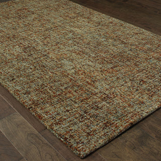 Oriental Weavers Finley 86003 Brown/ Multi Area Rug Detail Shot Feature