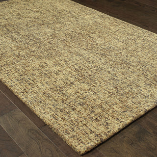 Oriental Weavers Finley 86004 Grey/ Gold Area Rug Detail Shot Feature