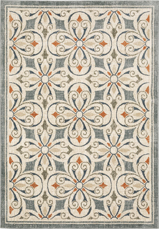 Oriental Weavers Fiona 001Y6 Blue/ Beige Area Rug Main Image