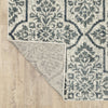 Oriental Weavers Fiona 4929A Ivory/ Blue Area Rug Backing Image