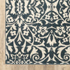 Oriental Weavers Fiona 5501B Blue/ Ivory Area Rug Corner Image